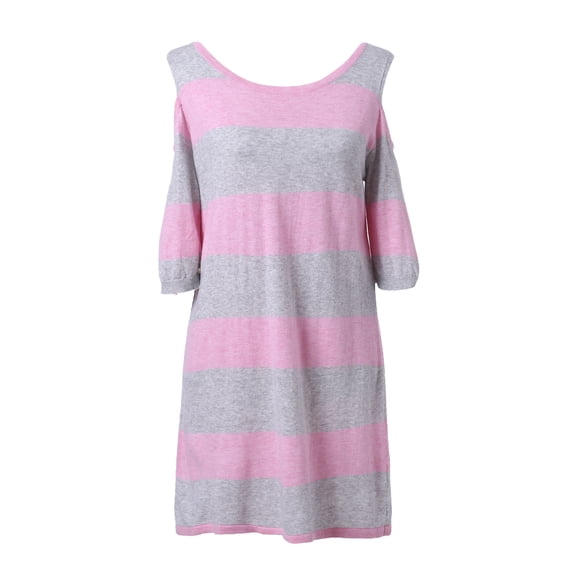 Richie House Women's Medium Striped Knit Dress Uni S RHW2118