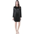 thumbnail image 1 of Richie House Women's Medium Style Satin Shirt Pajama Sleepwear RHW2788, 1 of 7