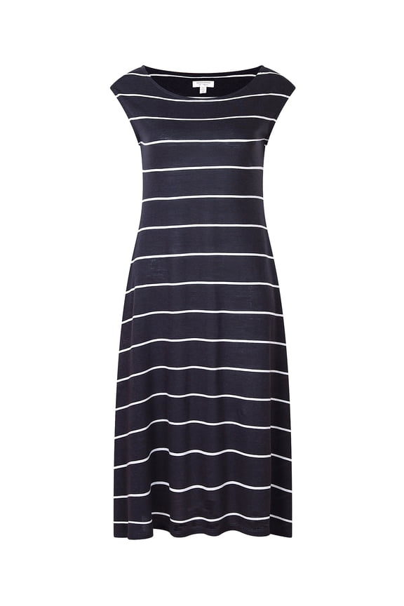 Women's Medium Style Striped Knit Dress RHW2573