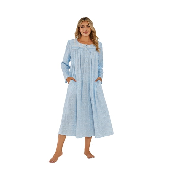 Richie House Women's Nightgown Floral Sexy Sleeveless Sleepwear Sleep Nightshirt S-XXL RHW4057-A-XL