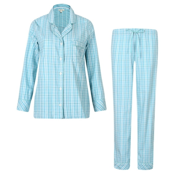 Richie House Women's Plaid Cotton Pajamas Sleepwear Set RHW2282