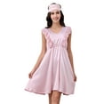 thumbnail image 1 of Richie House Women's Satin Dress Pajama Sleepwear RHW2820-B-S, 1 of 7