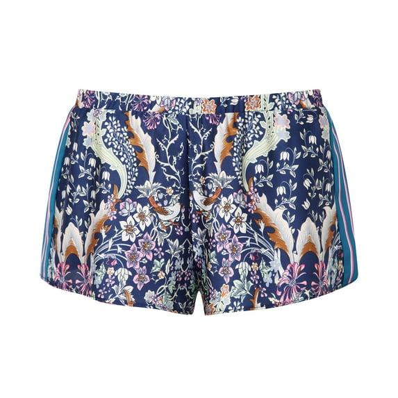 Richie House Women's Satin Print Sleepwear Short Pants RHW2811-A-L