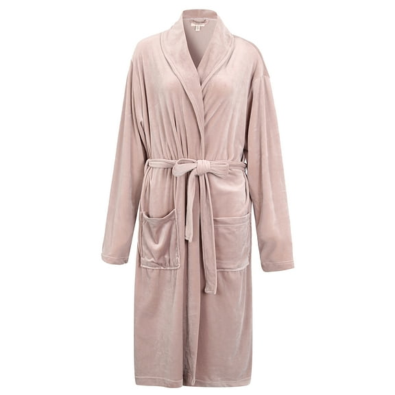 Richie House Women's Soft and Light Weight Velour Bathrobe RHW2763