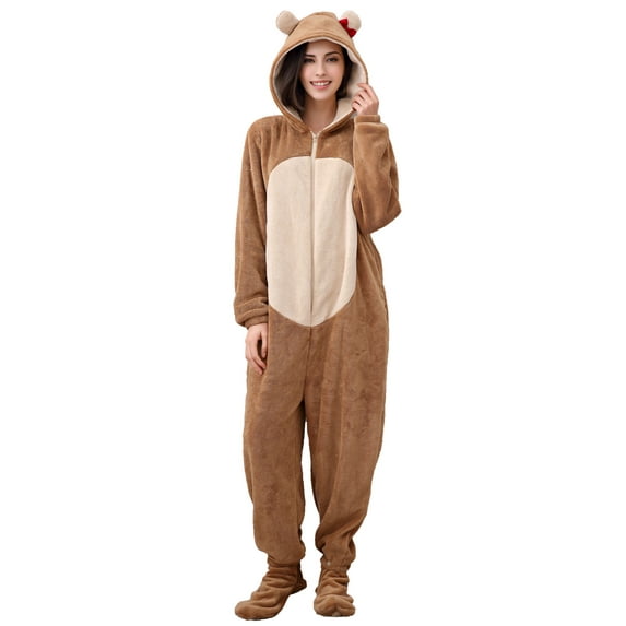 Richie House Women's Soft and Warm Fleece Pajama Suit RHW2780-A-M