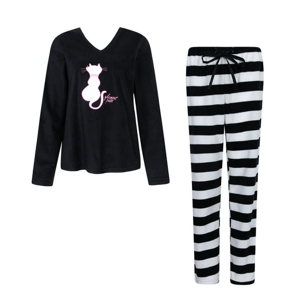 Richie House Women's Soft and Warm Polar Fleece Pajama Set RHW2775