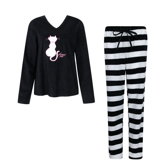 Richie House Women's Soft and Warm Polar Fleece Pajama Set RHW2775