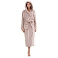 thumbnail image 1 of Richie House Women's Soft and Warm Robe Bathrobe with Hood RHW2823-B-M, 1 of 7