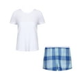 thumbnail image 1 of Richie House Women's Summer Two-piece Pajama with Short Pants RHW2802-D-L, 1 of 7