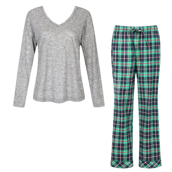 Richie House Women's Two Piece Pajama Set with Pants RHW2841
