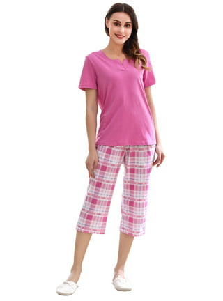 Leesechin Clearance Womens Sleepwear Set Home Wear Pajamas Two