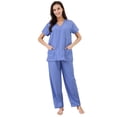 thumbnail image 1 of Richie House Women's V-neck Medical Set with Cargo Pants RHW2847, 1 of 7