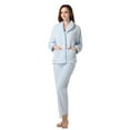 thumbnail image 1 of Richie House Women's Warm and Soft Bathrobe Robe Set Uni Size for M-L RHW2503, 1 of 2