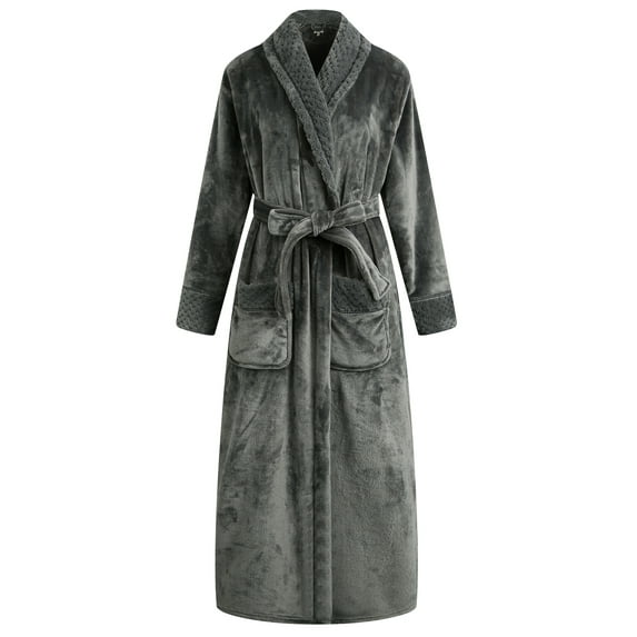 Richie House Women's long sleeve robe RH1591