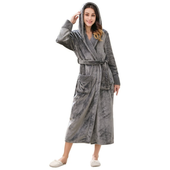 Richie House Women's long sleeve robe RHW2823