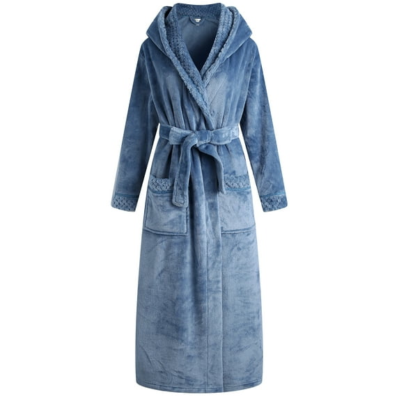 Richie House Women's long sleeve robe RHW2823