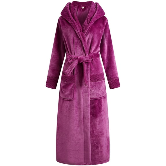 Richie House Women's long sleeve robe RHW2823