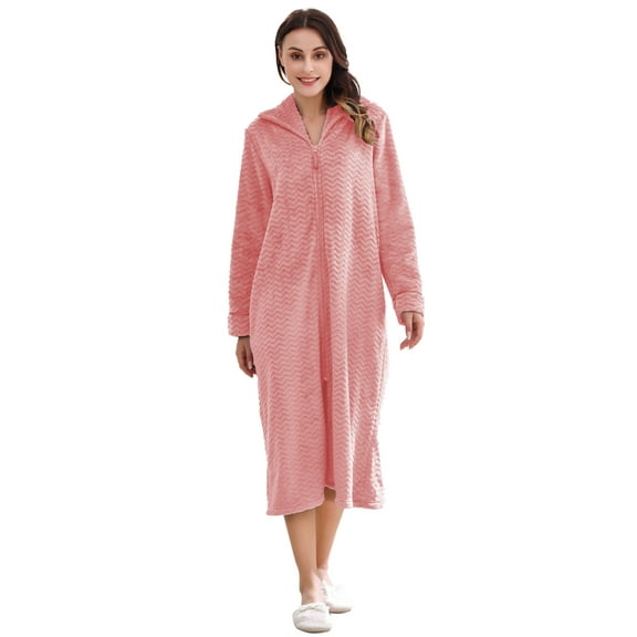 Richie House Women's long sleeve robe RHW2856