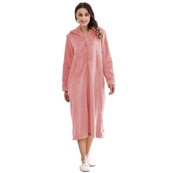 Richie House Women's long sleeve robe RHW2856
