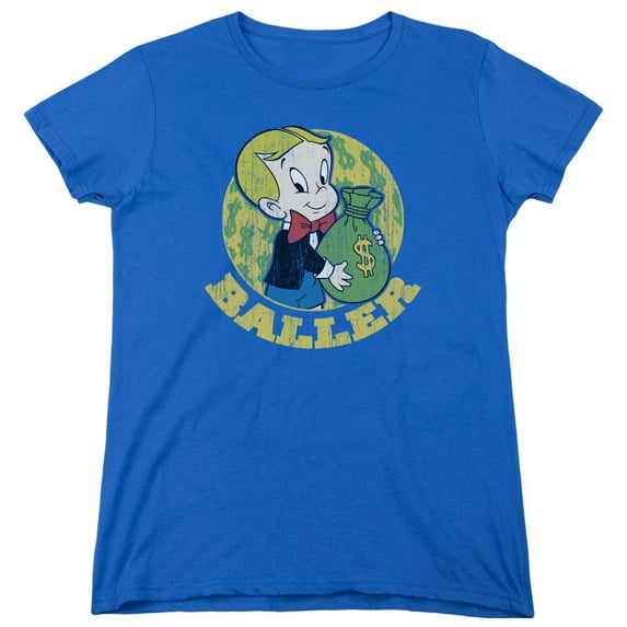 Richie Rich/Baller S/S Women's T-Shirt Royal Blue