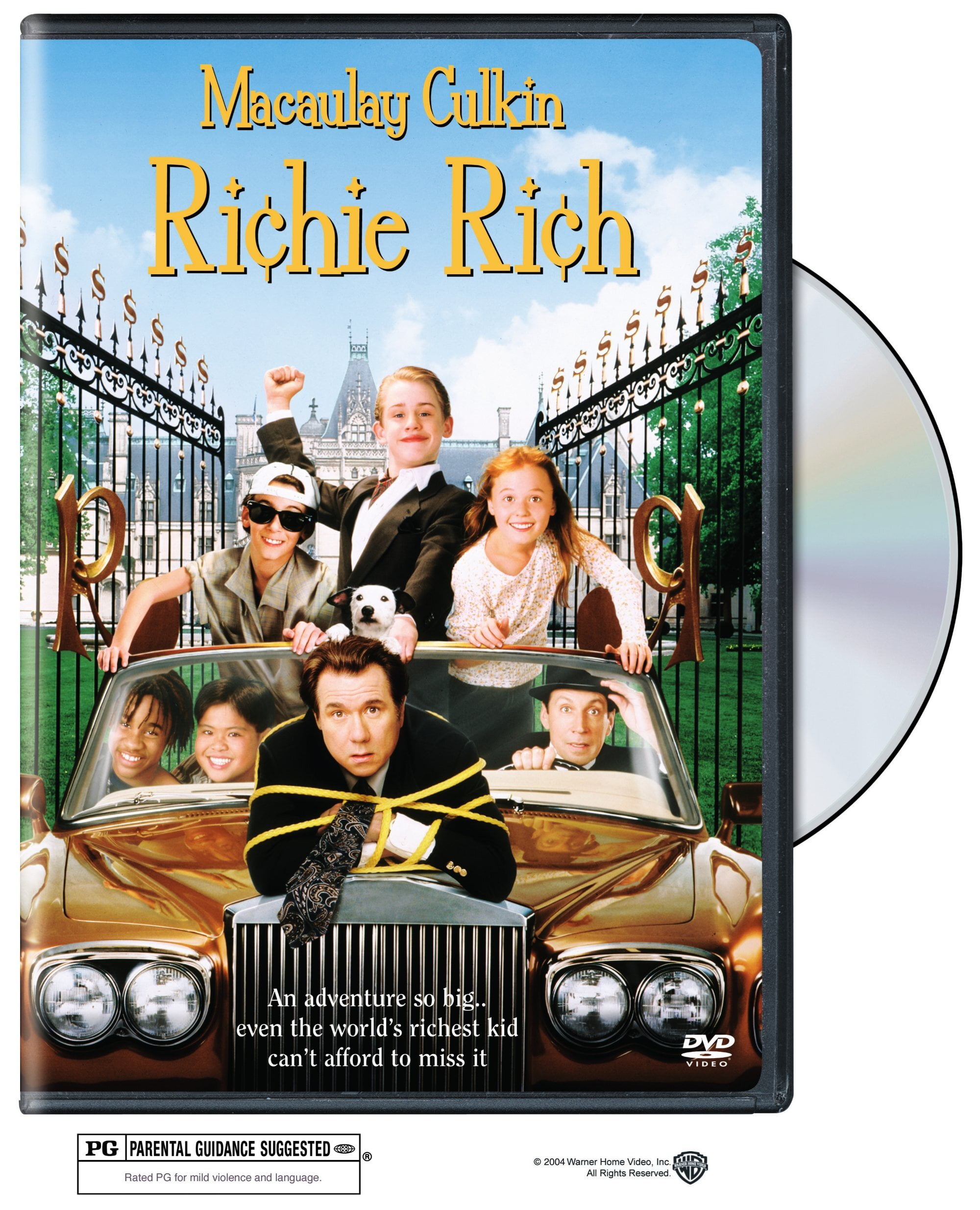 Richie Rich DVD - Live-Action Adaptation, Comic-Book