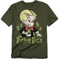 thumbnail image 1 of Richie Rich T-Shirt Rich Logo Unisex Graphic Tee For Men & Women, 1 of 7