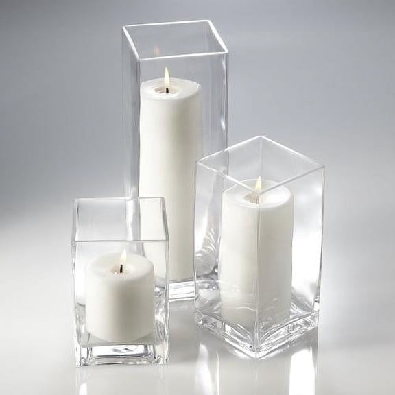 Richland 3-Wick Paraffin Wax Pillar Candle, Unscented, White, 3 Count