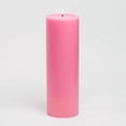 thumbnail image 1 of Richland 4" x 12" Pink Pillar Candle, 1 of 1