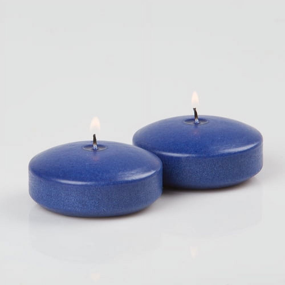 Richland Floating Candles & Eastland Square Holders Navy Blue Set of 3
