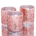thumbnail image 1 of Richland Mercury Candle Holder Nadine Rose Gold Small Set of 36, 1 of 1