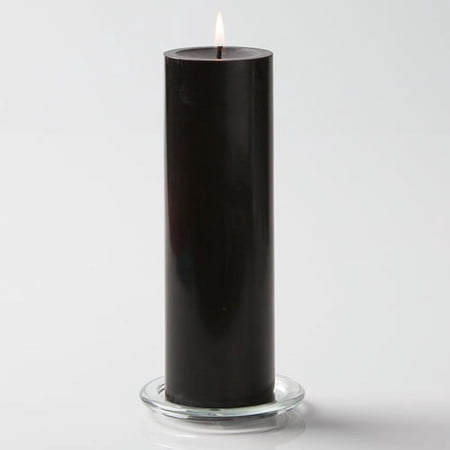 Richland Pillar Candle 3" x 9" Black