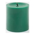 thumbnail image 1 of Richland Pillar Candles 3" x 3" Dark Green Set of 48, 1 of 3