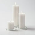 thumbnail image 1 of Richland Pillar Candles 3" x3", 3" x6" & 3" x9" White Set of 18, 1 of 1