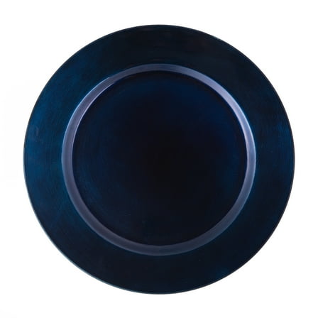 Richland Plain Charger Plate 13" Royal Blue Set of 48