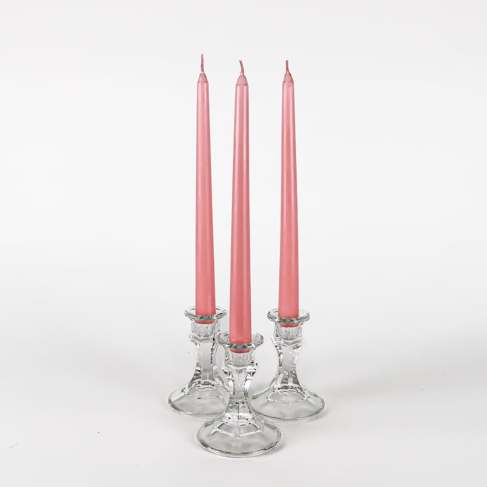 Richland Taper Candles 10" Pink Set of 10