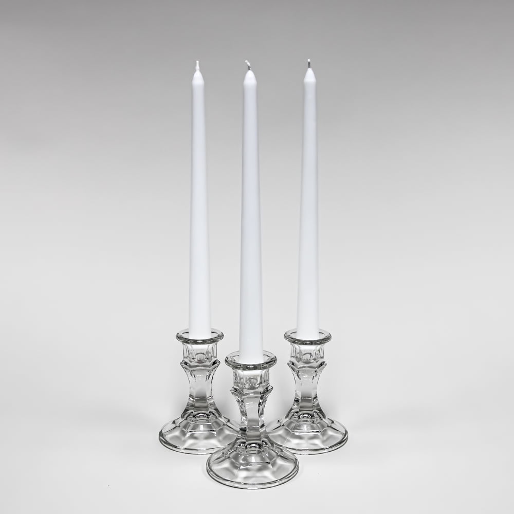 Richland Taper Candles 10" White Set of 10