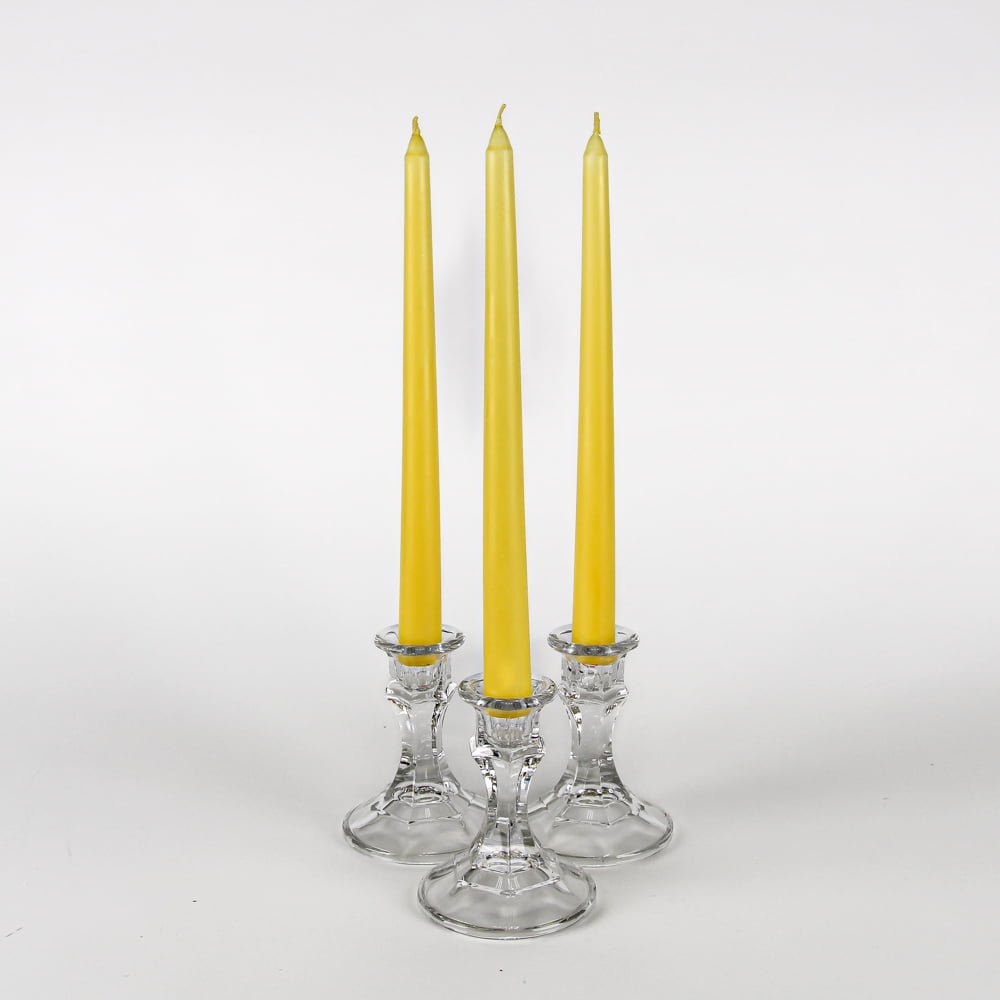 Richland Taper Candles 10" Yellow Set of 50