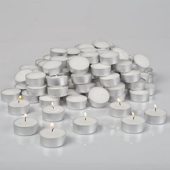 Richland Tealight Candles White Unscented Set of 500