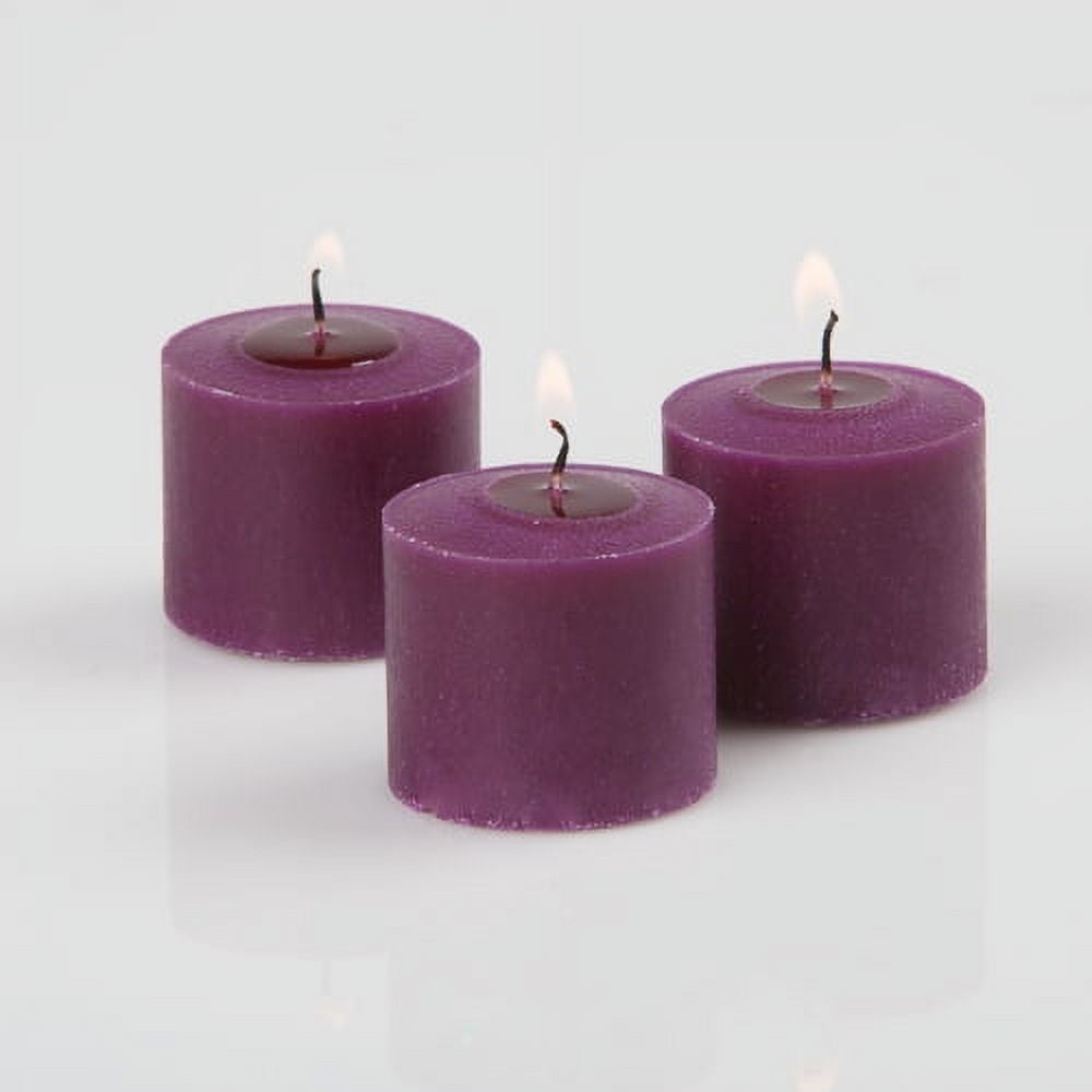 Richland Votive Candles Purple Unscented 10 Hour Set of 72