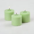 thumbnail image 1 of Richland Votive Candles Unscented Green 10 Hour Set of 72, 1 of 16