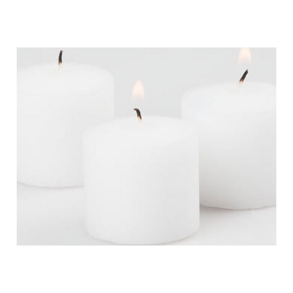 Richland Votive Candles Unscented White 10 Hour Set of 12