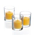 thumbnail image 1 of Richland Votive Candles Yellow Lemon Meringue Scented & Eastland Votive Holders Set of 72, 1 of 5