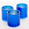 thumbnail image 1 of Richland Votive Holder Honeycomb Mercury Blue Set of 48, 1 of 1