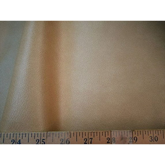 Richloom 10 Yard Lot Fabric Tough Faux Leather Pleather Vinyl Nevis Sandstone PP40