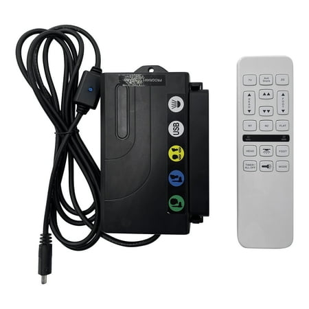 Richmat Wireless HJH55 Remote and HJC18 Control Box Kit for Adjustable Bed