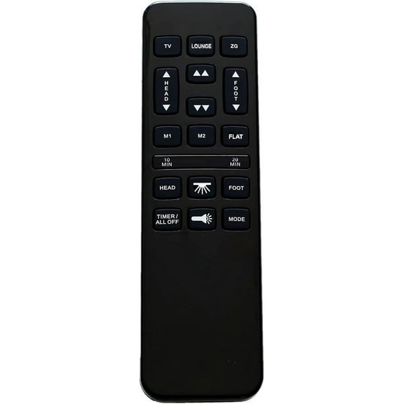 Richmat Wireless Remote Control Replacement Model HJH55 for adjustable beds (#1)