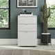 Richmond 3 Drawer File Cabinet - Letter Sized Hanging File, White ...