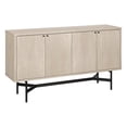 thumbnail image 1 of Evelyn&Zoe Modern/Contemporary 58" Wide Alder White Buffet Table, 1 of 7