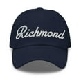 thumbnail image 1 of Richmond Baseball Cap Richmond Dad Hat Bold Script Tennessee TN Hat Embroidered Souvenir Gift Navy, 1 of 2