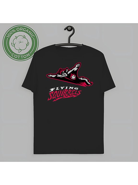 Richmond Flying Squirrels Men T-shirt BLACK Unisex S-5XL-TH55922